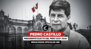 Pedro Castillo, presidente electo del Perú